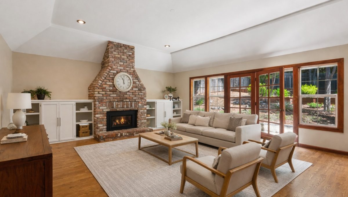 virtually staged family